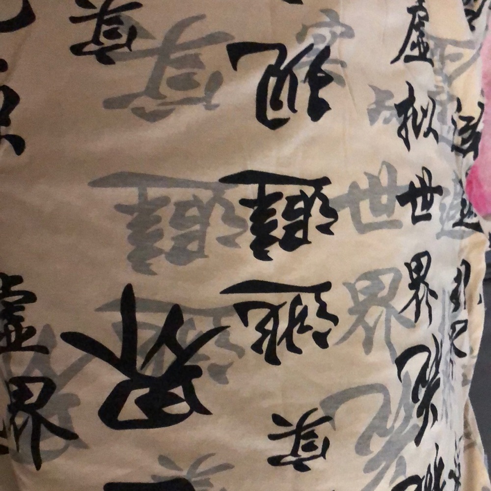 This shirt is been worn once